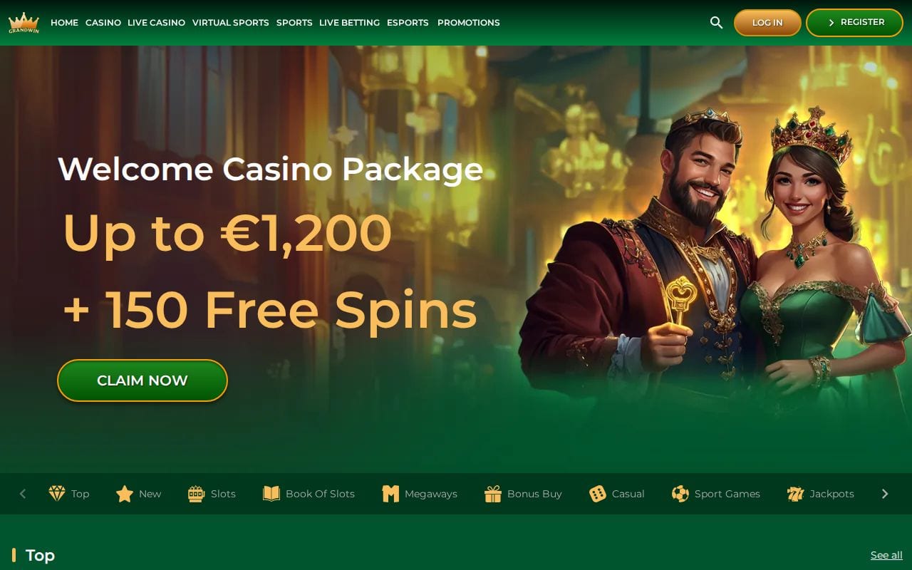GrandWin casino site